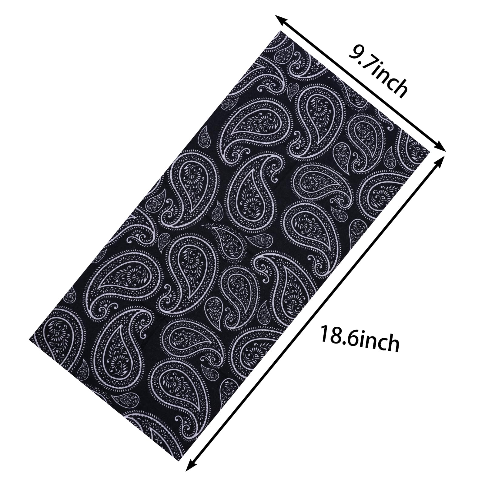 Breathable Face Mask & Neck Gaiter - Seamless Multi-Purpose Bandana Scarf for Dust, Wind & UV Protection - Perfect for Outdoor Activities, Hiking, Cycling & Travel