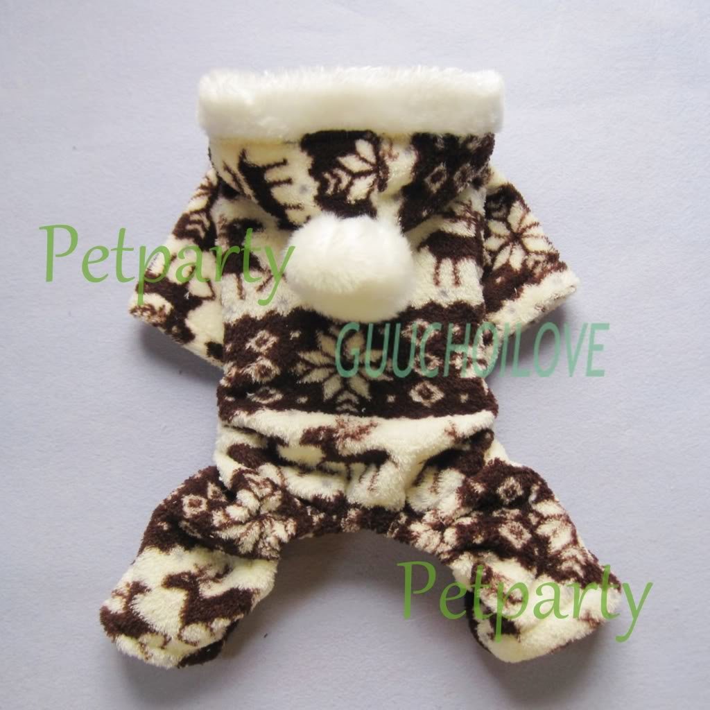 Petparty® Soft & Cozy Dog Jumpsuit - Fashionable Hoodie Coat for Small Medium Large Dogs - Perfect for Winter Walks, Outdoor Adventures & Photo Shoots