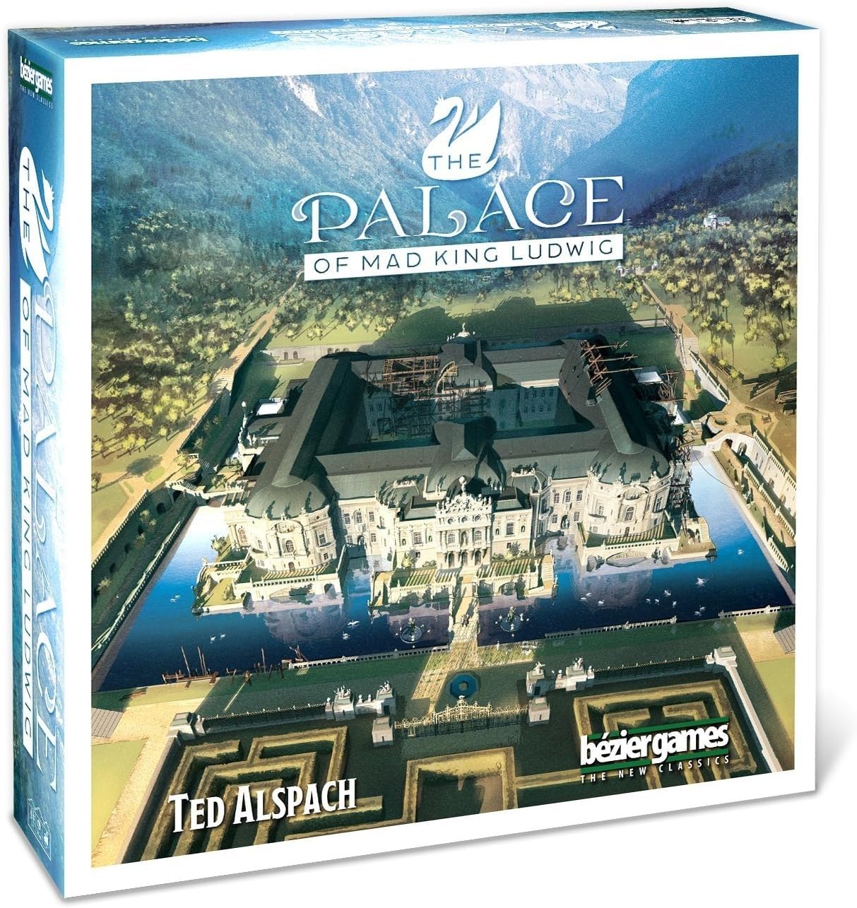 Palace of Mad King Ludwig Board Game by Bezier Games - Strategy Tabletop Game for Adults & Families - Perfect for Game Nights & Parties
