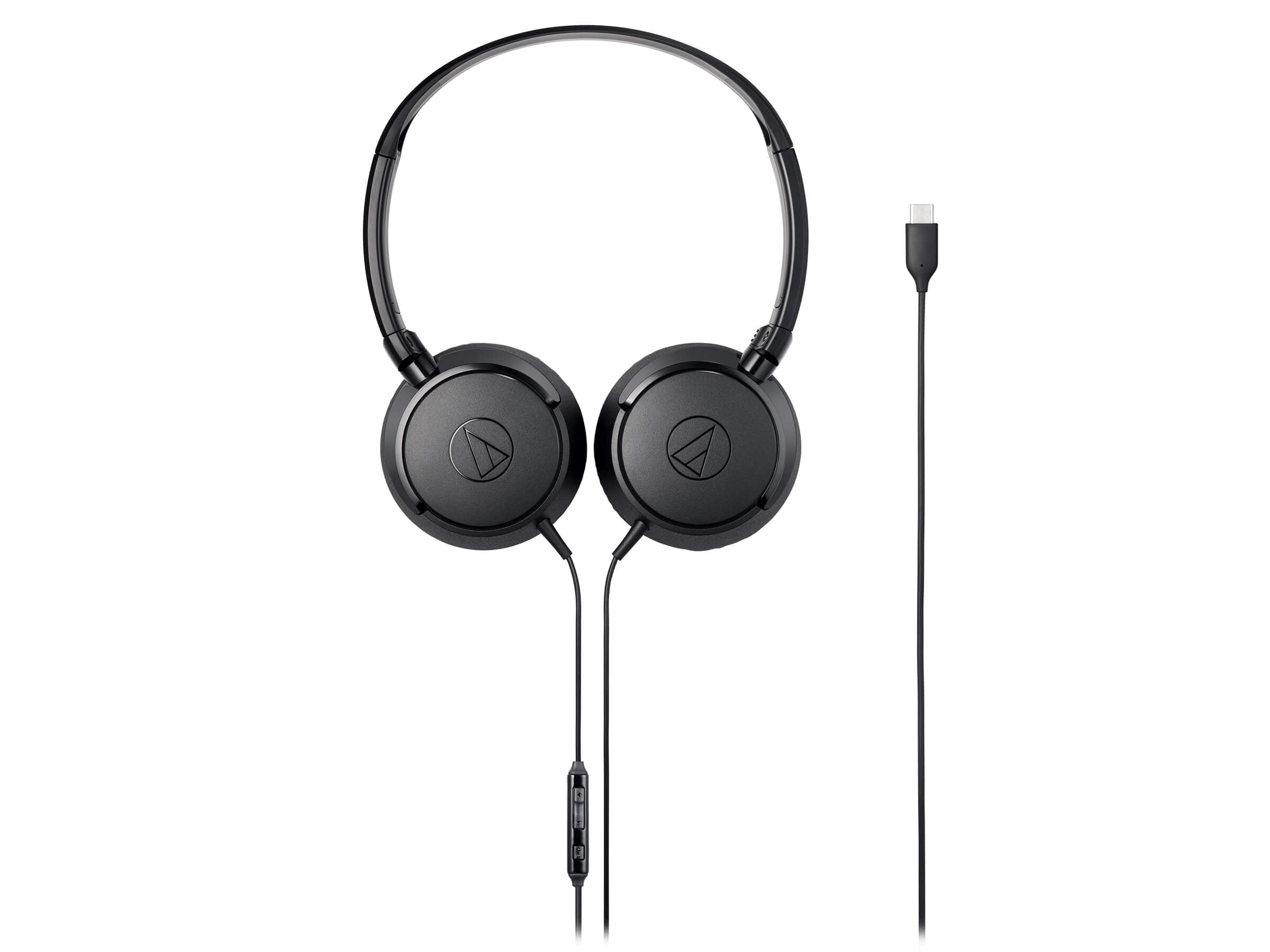 Audio Technica ATH-S120C Over-Ear Headphones with Clear Sound & Comfortable Fit - Perfect for Gaming, Music & Home Office Use