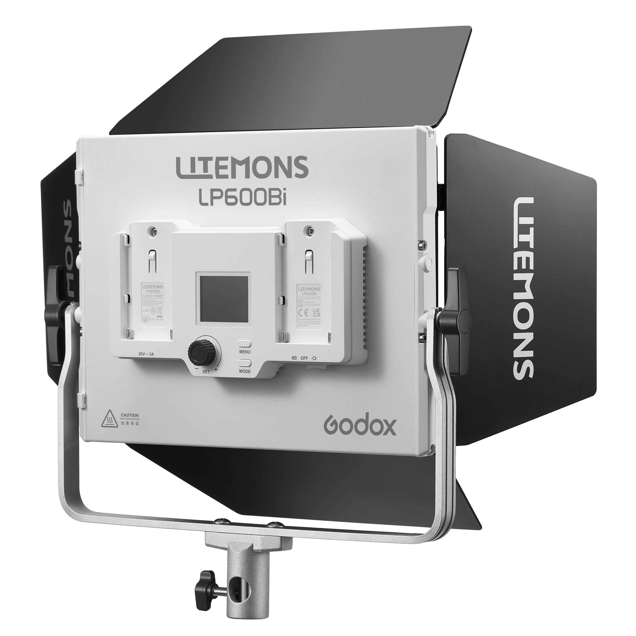 Litemons LP600Bi 60W Ultra-Thin Bi-Color LED Light Panel - Perfect for Photography, Videography & YouTube Studio Lighting