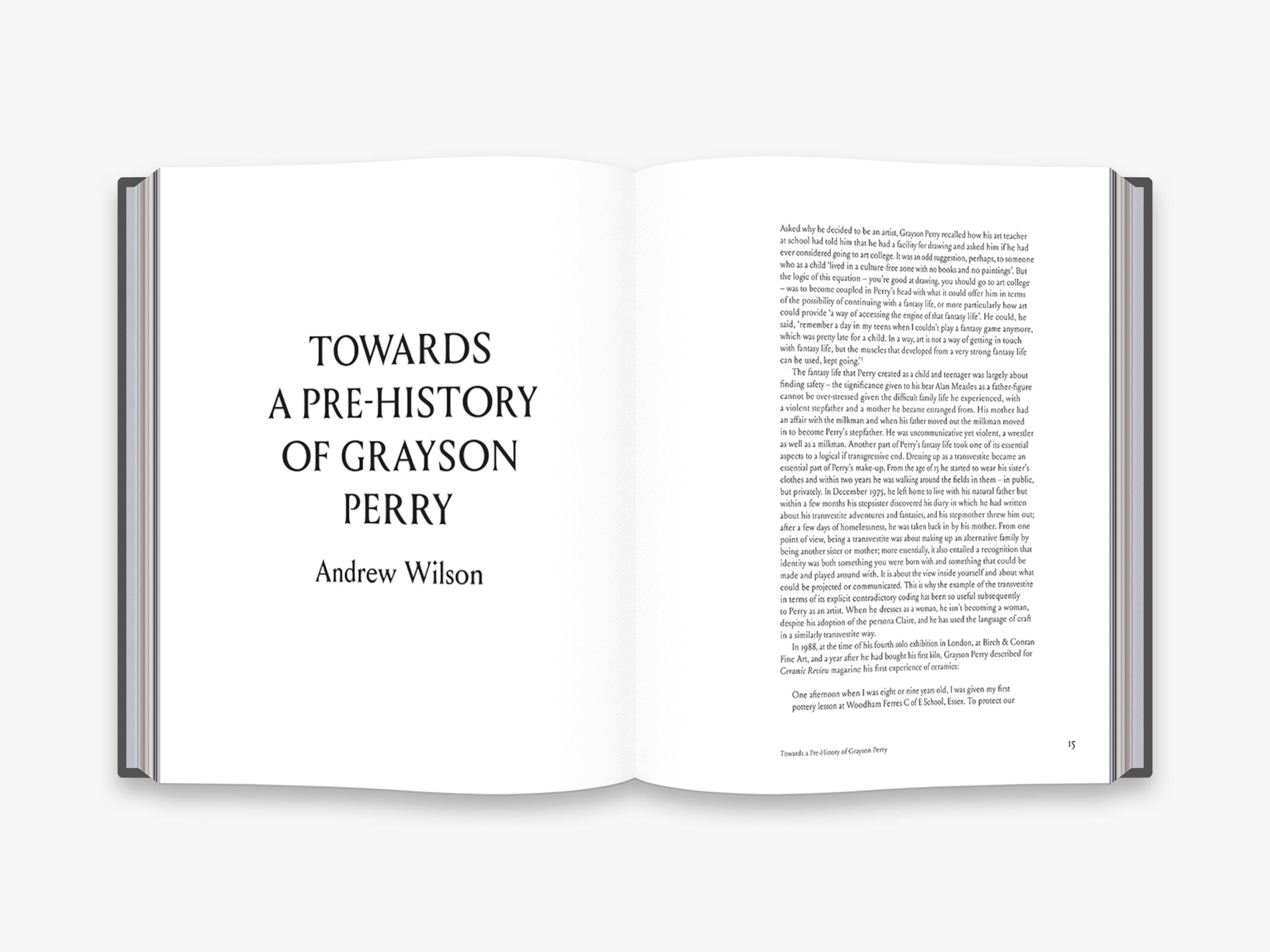 Grayson Perry: The Pre-Therapy Years - Art Book, Biography & Memoir - Perfect for Art Lovers, Collectors & Therapy Enthusiasts