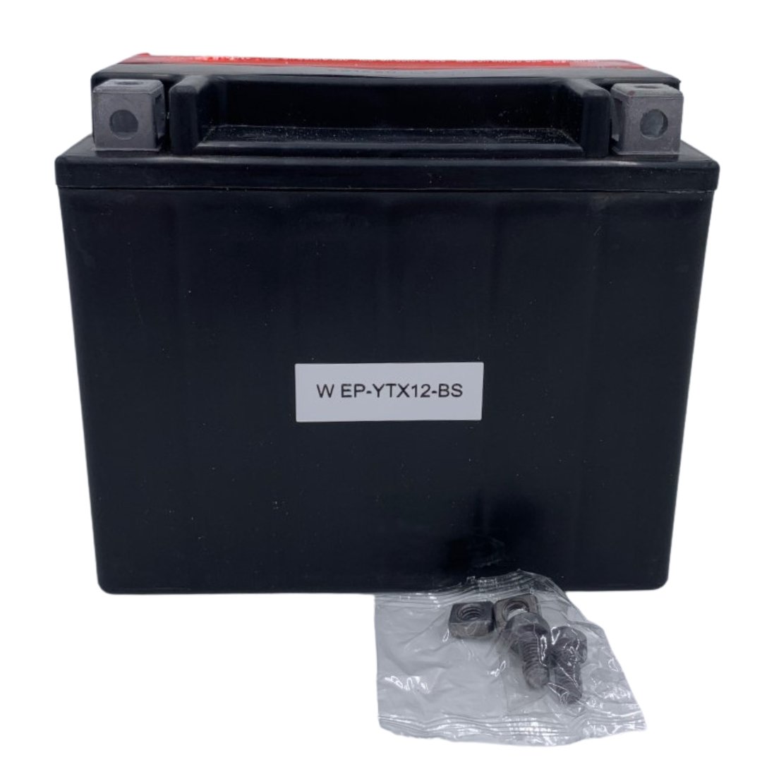 YTX12-BS Yuasa Replacement Battery - High Performance Power Sports & Motorcycle Battery - Compatible with ATVs, Motorcycles, and Jet Skis