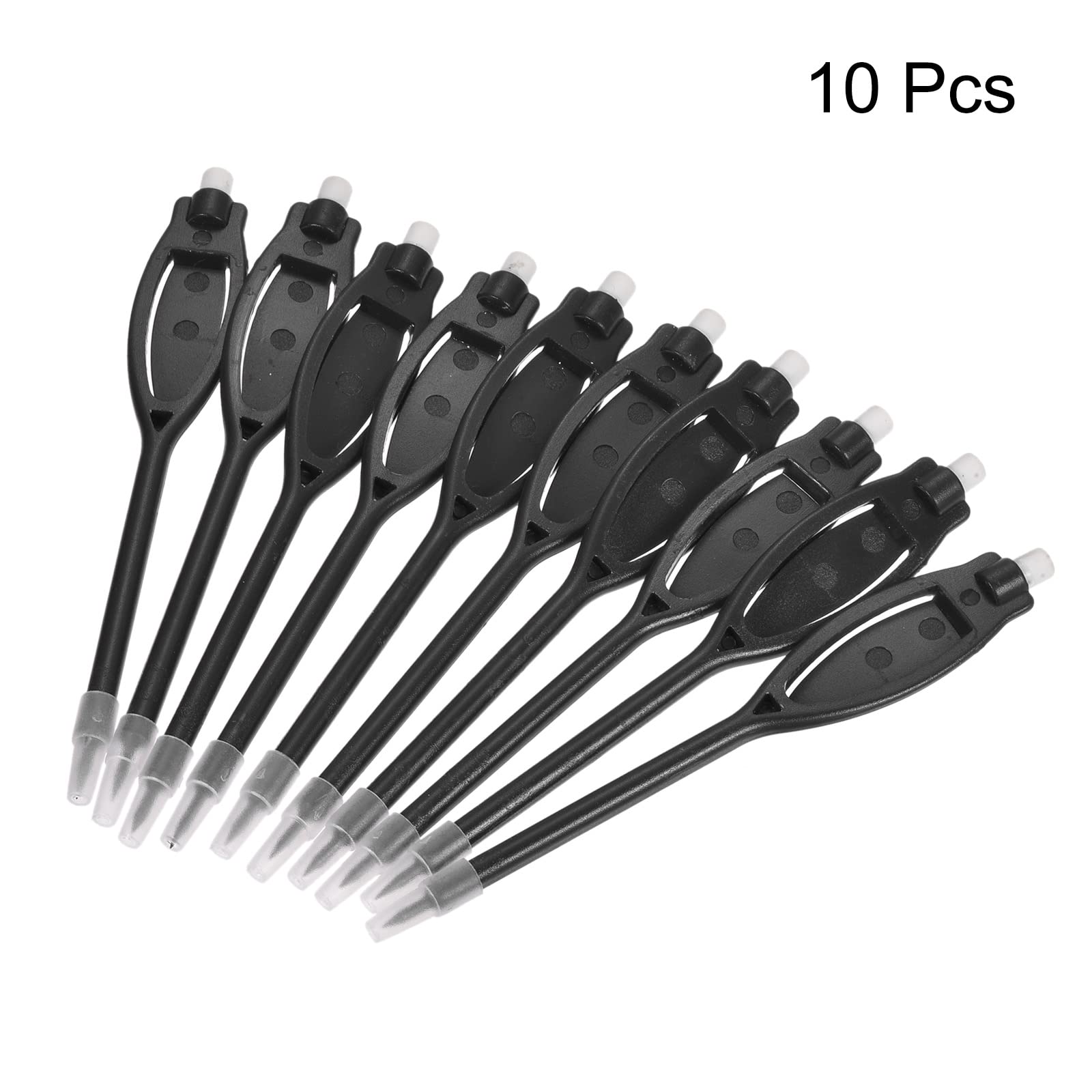 Golf Scoring Pencils 10 Pack with Eraser - 2H Marker Pens for Golf & Sports Games
