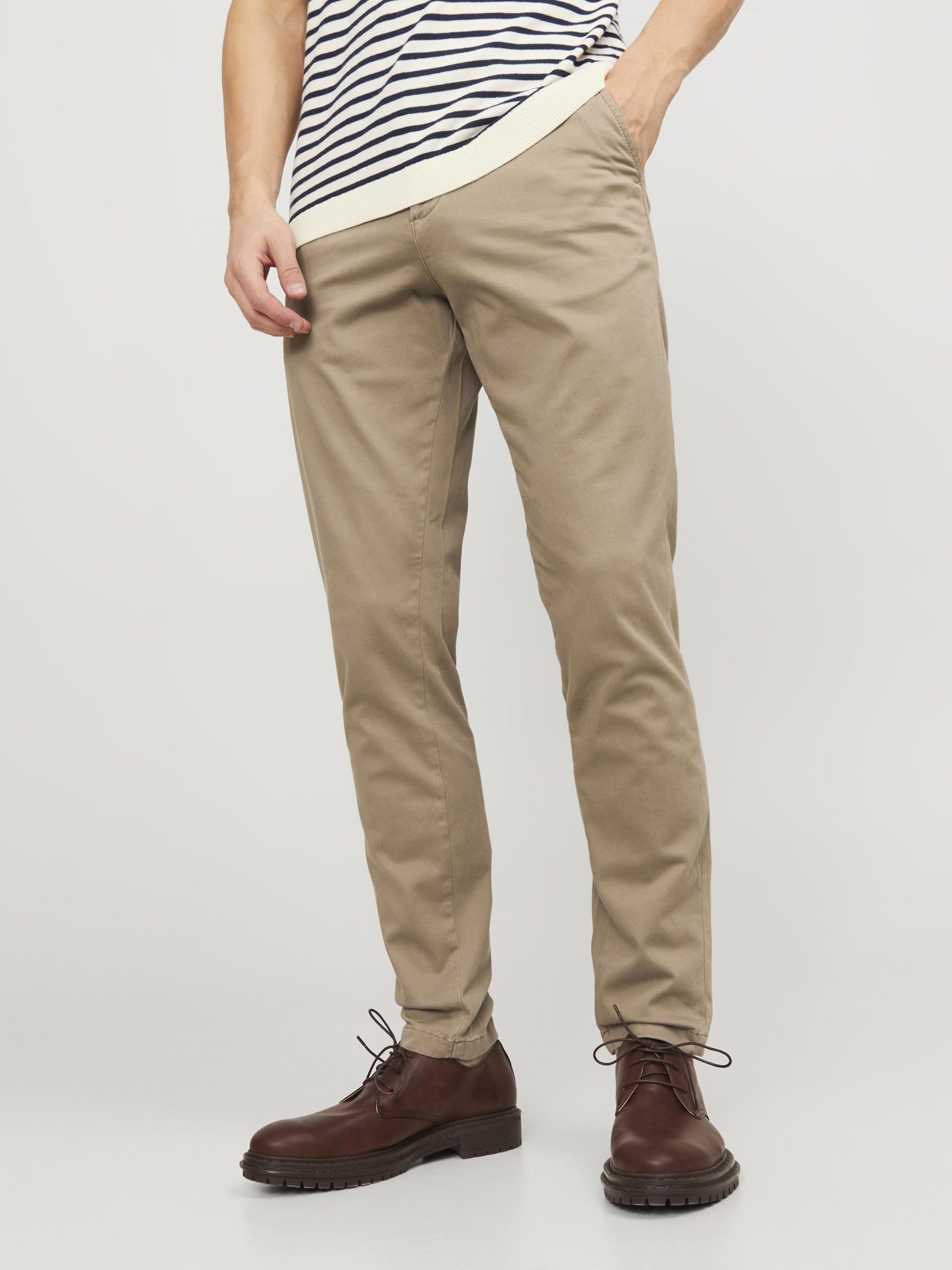JACK & JONES Men's Jjimarco Jjbowie Pants for Casual Wear