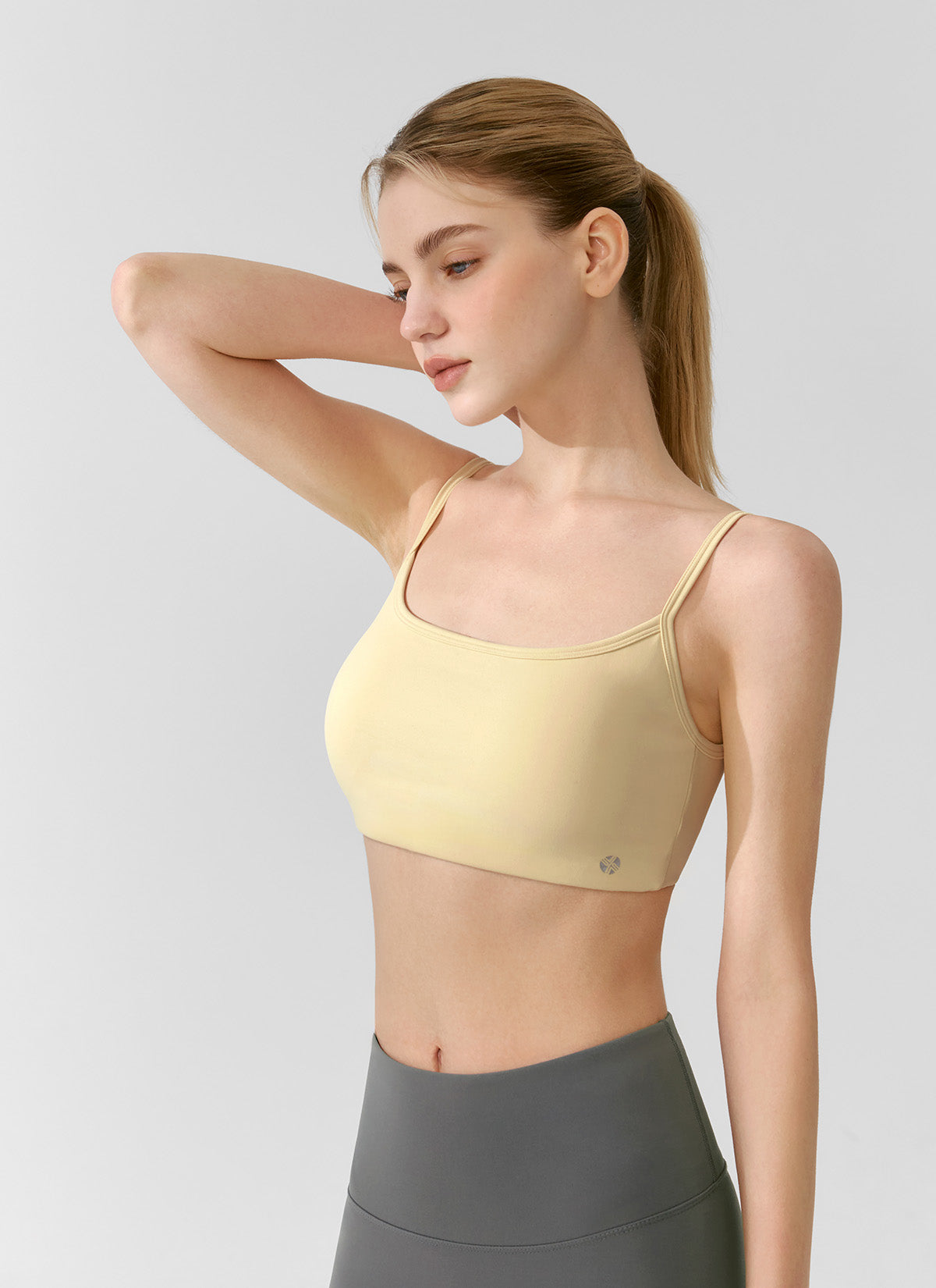 Black Label Power Rise Back Twist Bra Top - High Support Sports Bra for Yoga, Running & Gym Workouts - Seamless Comfort & Breathable Fabric