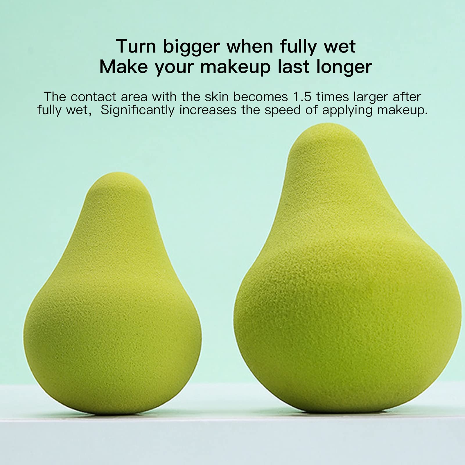 **Latex-Free Makeup Sponge Blender - Foundation & Beauty Sponge for Flawless Application**
