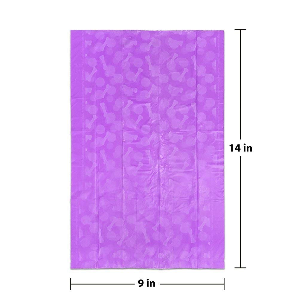 Premium Leak-Proof Dog Waste Bags with Fashion Prints - 140 Count, Strong & Durable for Daily Dog Walking, Park Cleanup & Pet Hygiene