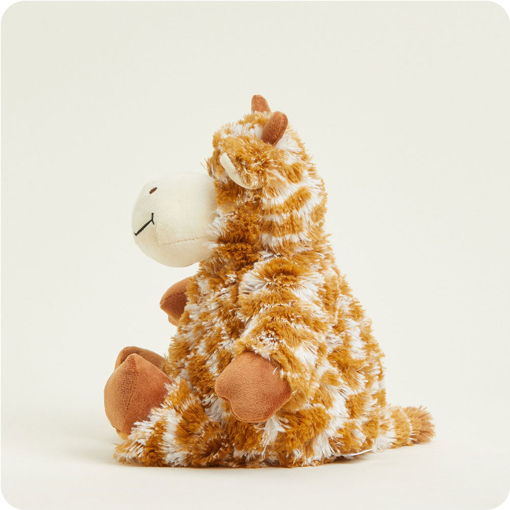 Weighted Heated Giraffe Stuffed Animal - Warmies Plush Toy for Kids & Adults | Soothing Heat Therapy for Stress Relief, Anxiety & Sleep Aid | Perfect for Cuddling, Relaxation & Comfort
