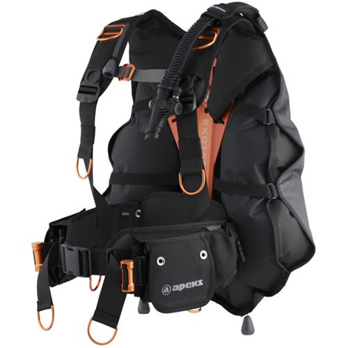 Apeks Exotec BCD - Premium Scuba Diving Buoyancy Compensator for Professional & Recreational Divers - Perfect for Underwater Exploration, Spearfishing & Marine Adventures