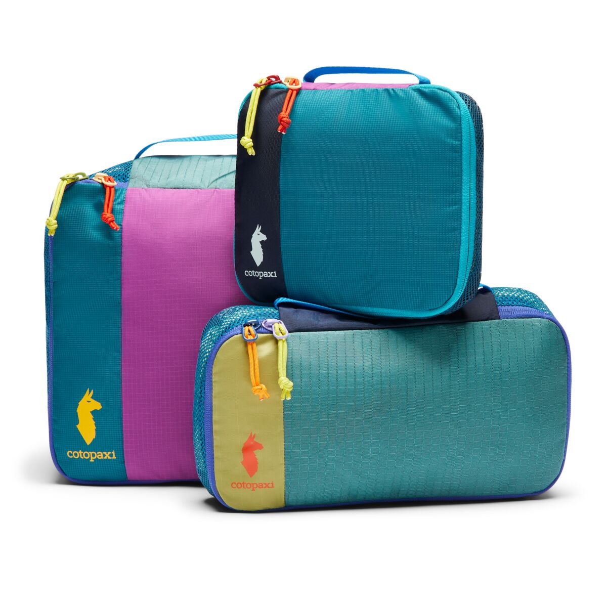 Cotopaxi Cubo Packing Travel Bundle Del Día - Lightweight Water-Resistant Organizer for Backpacking, Camping & Adventure Travel | Perfect for Hiking Gear & Outdoor Essentials Storage