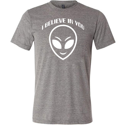 I Believe In You Unisex T-Shirt - Inspirational Casual Wear for Men & Women - Perfect for Gifts, Motivational Events & Everyday Encouragement