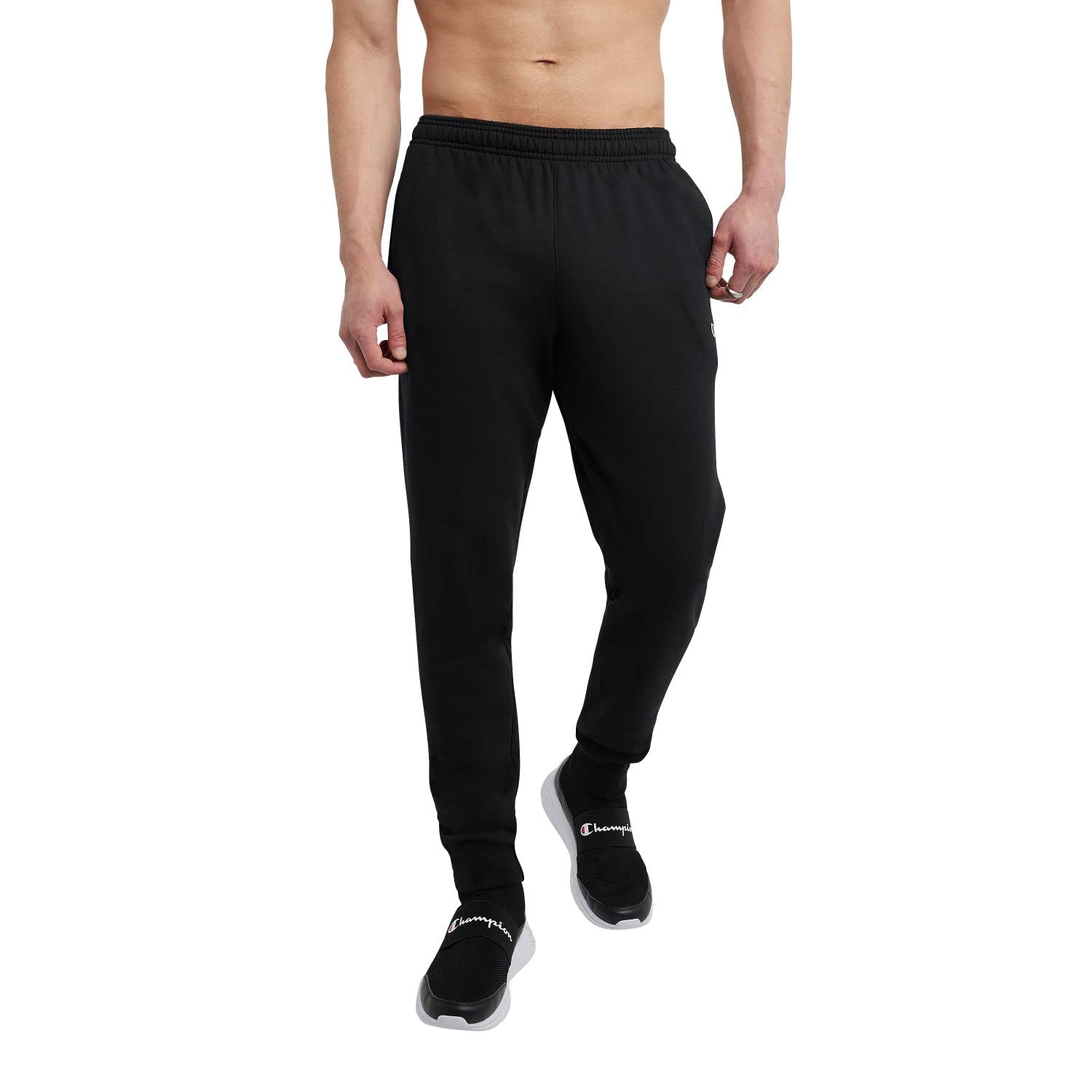 Champion Men's Powerblend Fleece Jogger Sweatpants - Comfortable Athletic Pants for Workout, Lounge & Casual Wear (Regular & Big & Tall Sizes)