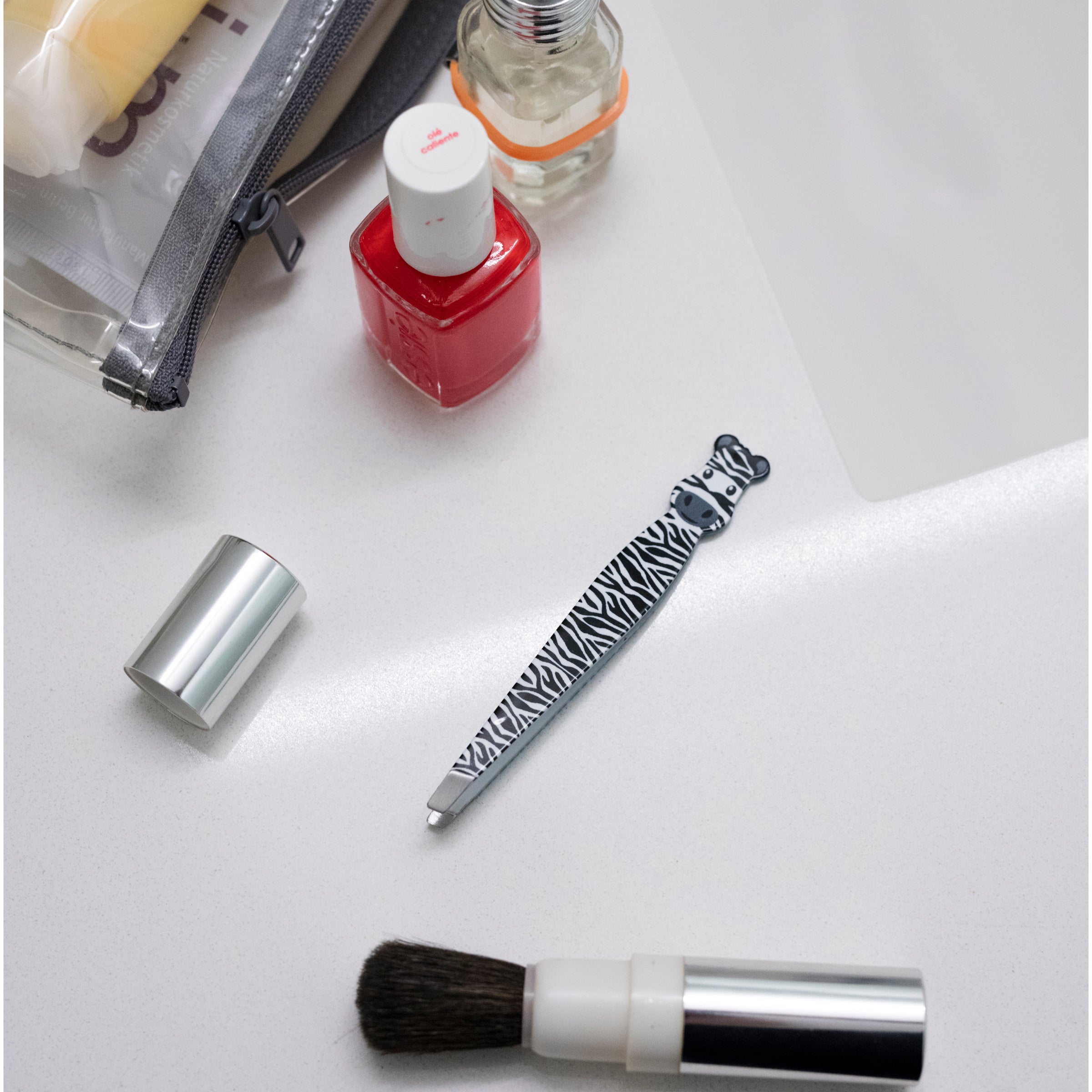 Premium Stainless Steel Safari Tweezers Set - Assorted Sizes for Eyebrows, Splinters & Crafts - Perfect for Travel, First Aid & DIY Projects