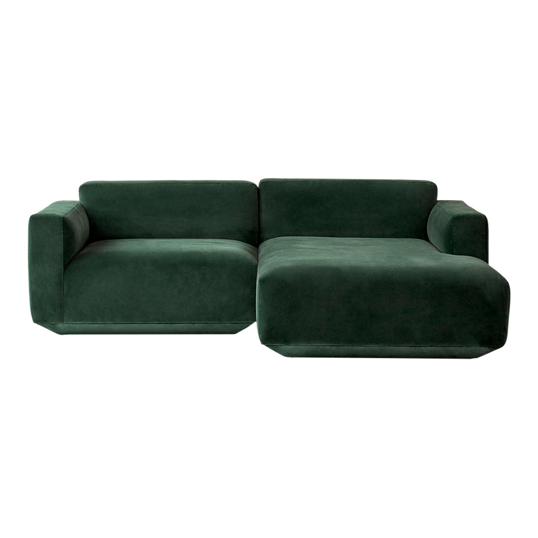 Develius Models B & C Sofa with Chaise Lounge - Modern Sectional Couch for Living Room, Lounge & Family Room Comfort