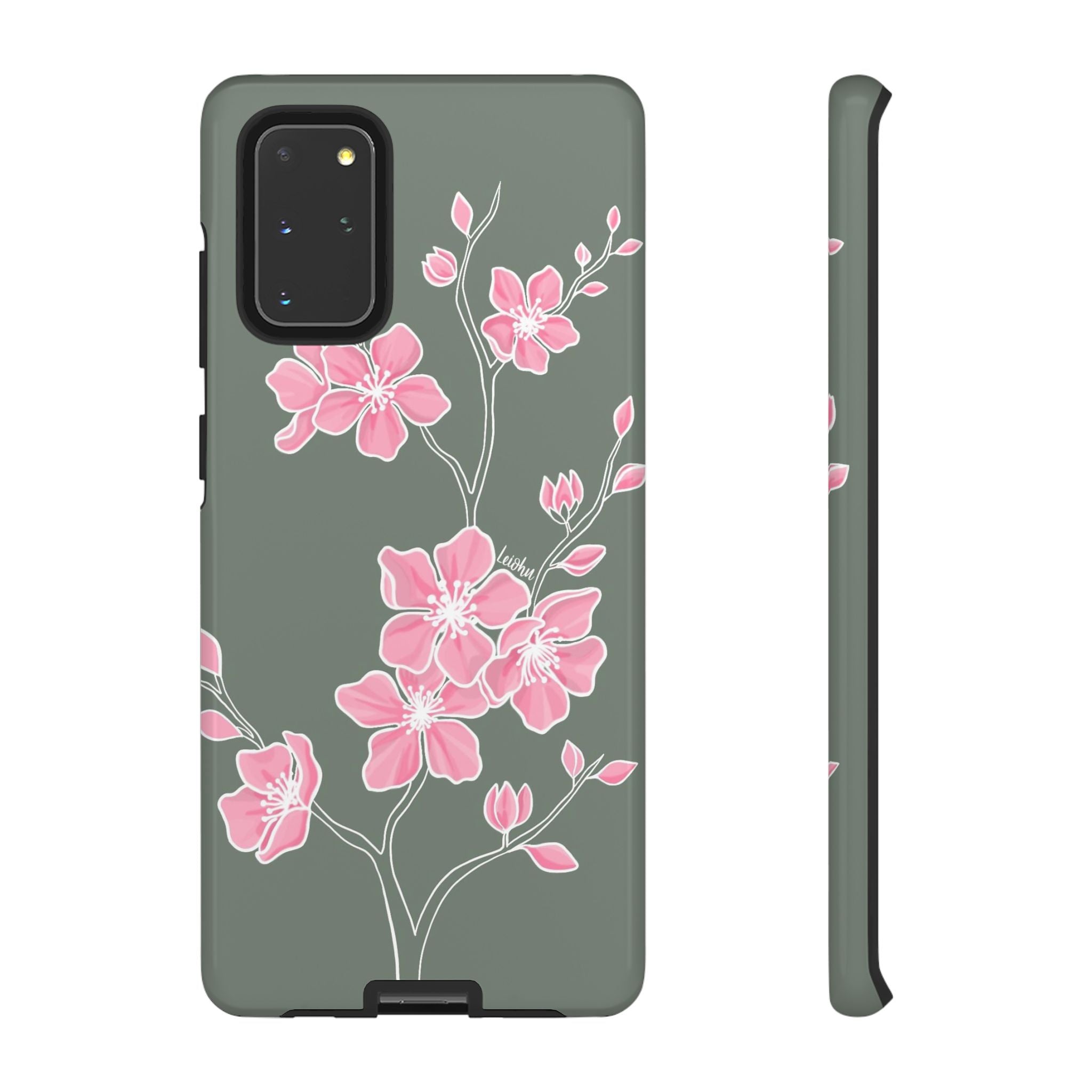 Samsung Galaxy Phone Case with Cherry Blossom Design - Stylish Protective Cover for Everyday Use, Travel & Work