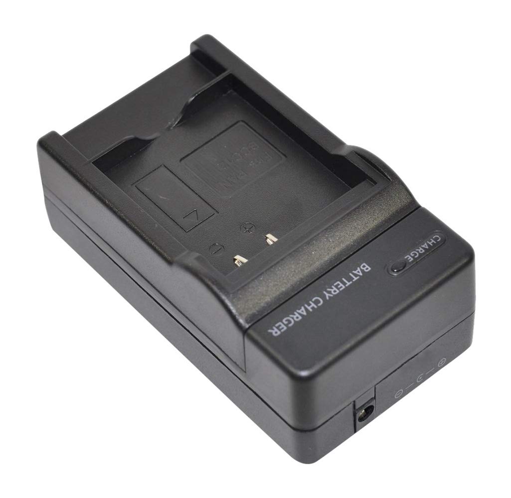 Amsahr Digital Replacement Camera & Camcorder Mini Battery Travel Charger - Gray (CH-JVCSSL50-1CT) | Compatible with JVC Cameras | Portable Power Solution for Travel & Outdoor Photography