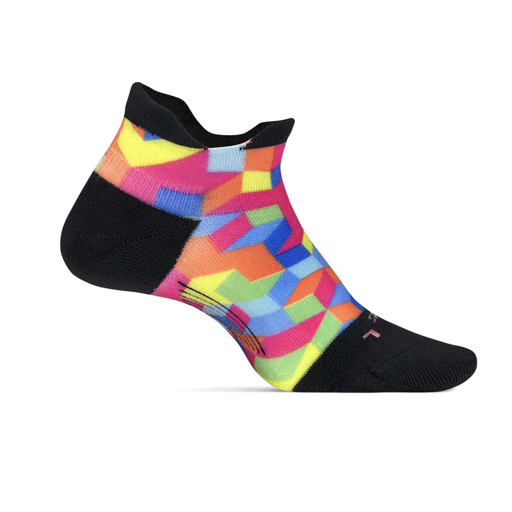 Unisex Feetures Light Cushion No Show Tab Socks - Breathable Athletic Socks for Running, Gym & Everyday Wear