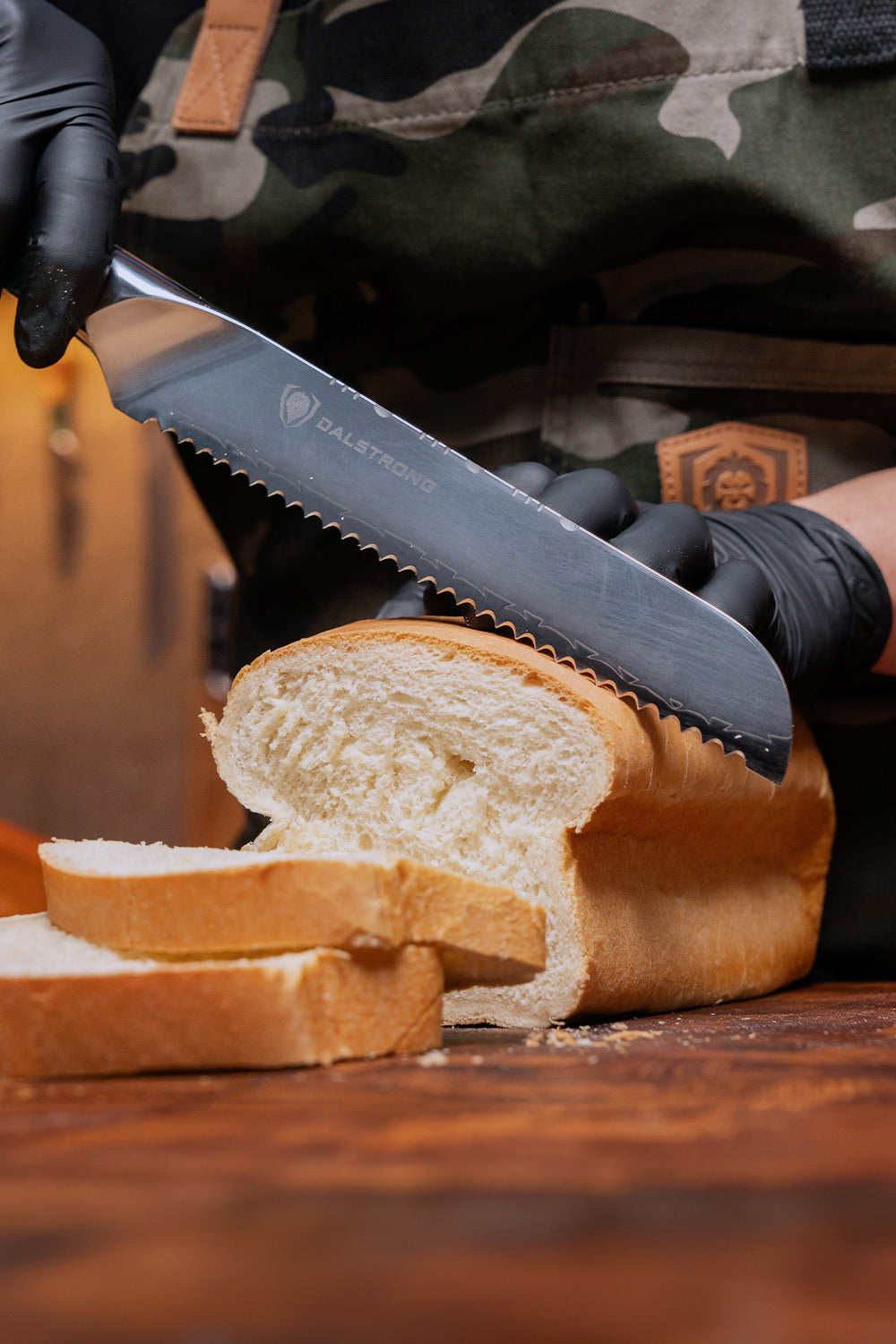 Dalstrong Valhalla Series 8-Inch Bread Knife - Ultra Sharp German Steel Blade for Slicing Bread, Pastries & More - Perfect for Bakeries, Home Kitchens & Professional Chefs