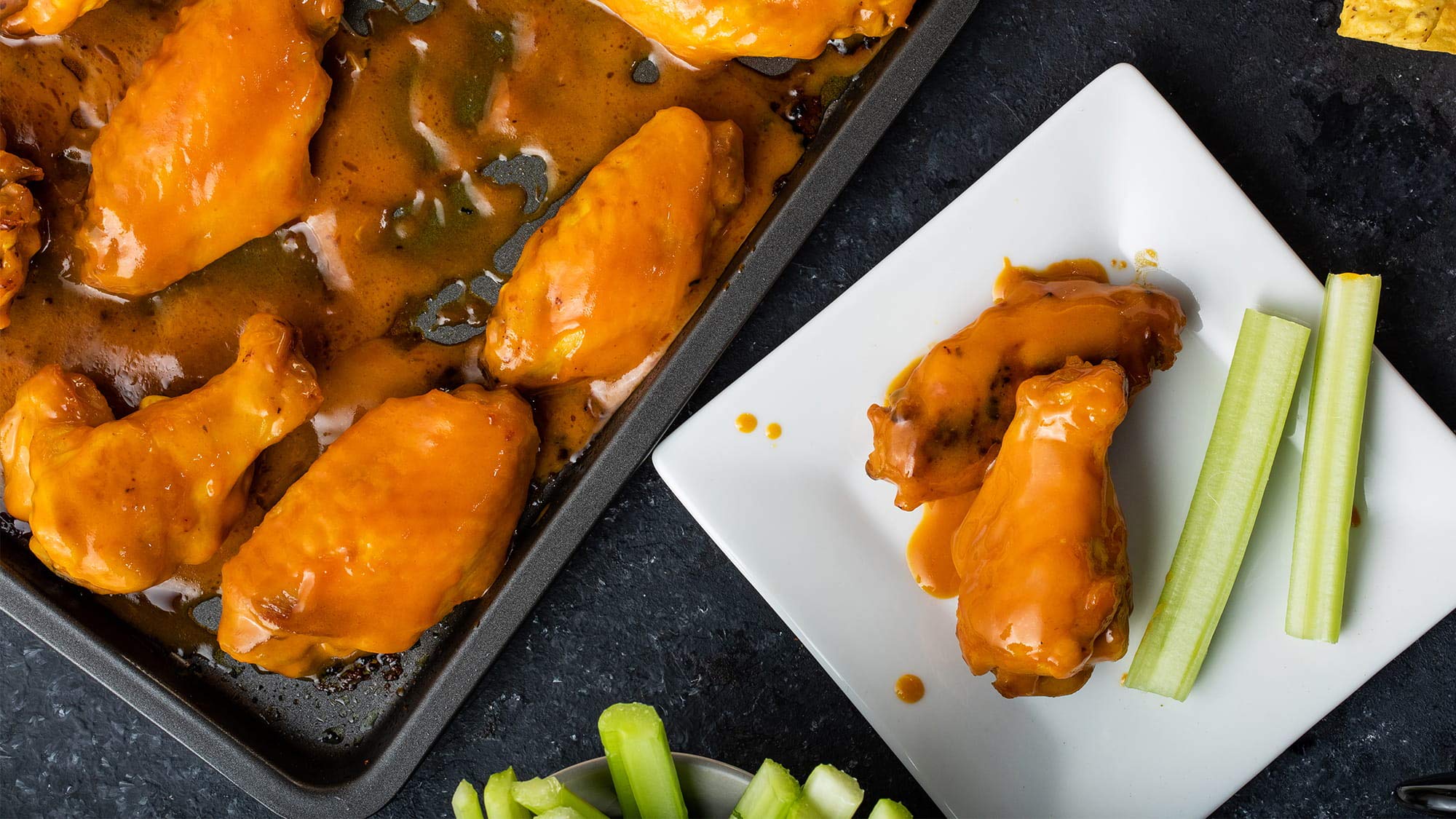 Wegmans Buffalo Style Hot & Tangy Wing Sauce - 12 Oz (2 Pack) - Spicy Chicken Wing Sauce for Game Day, Parties & BBQ