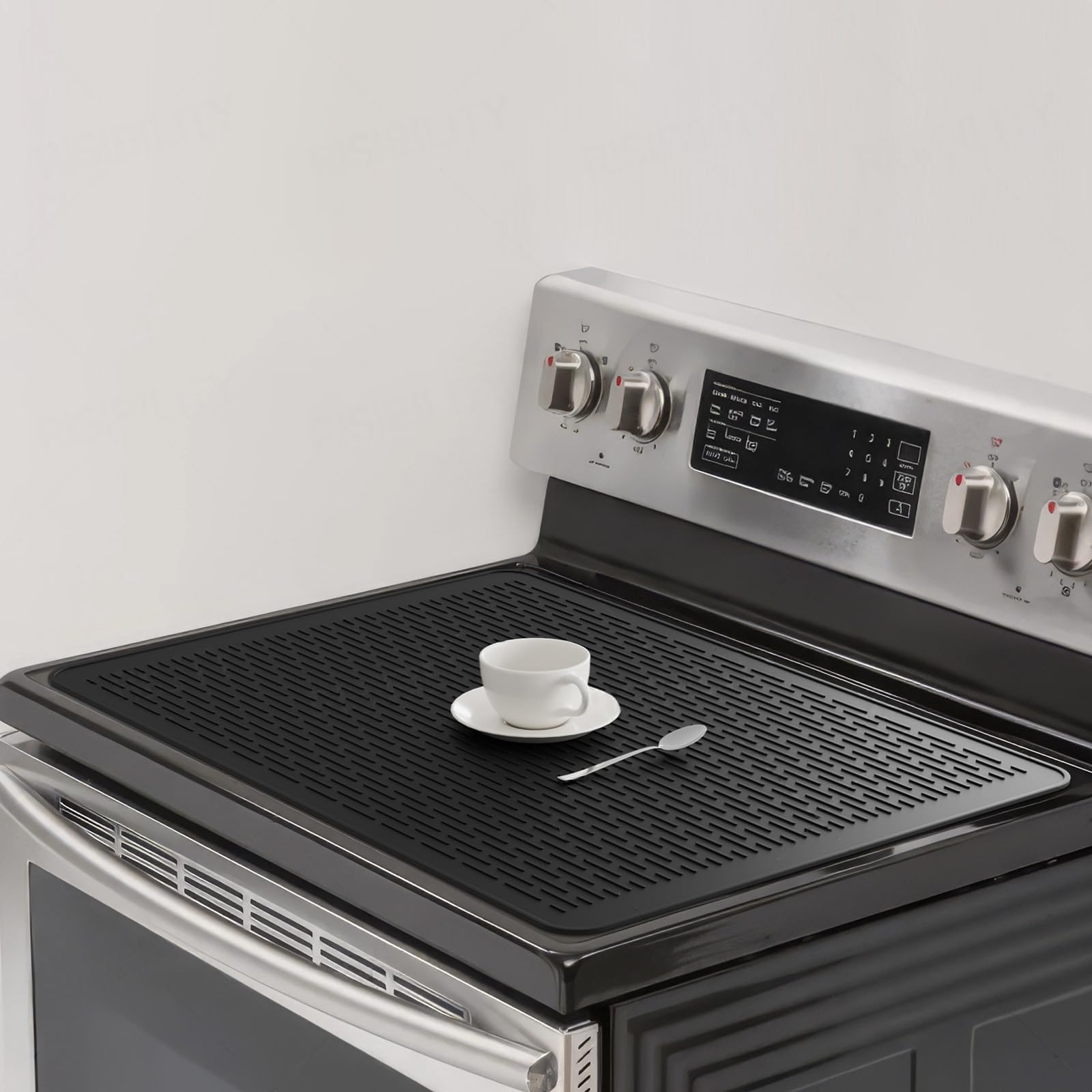 Silicone Stove Top Cover for Electric & Glass Cooktops - XL Non-Slip Stove Mat Protector (30