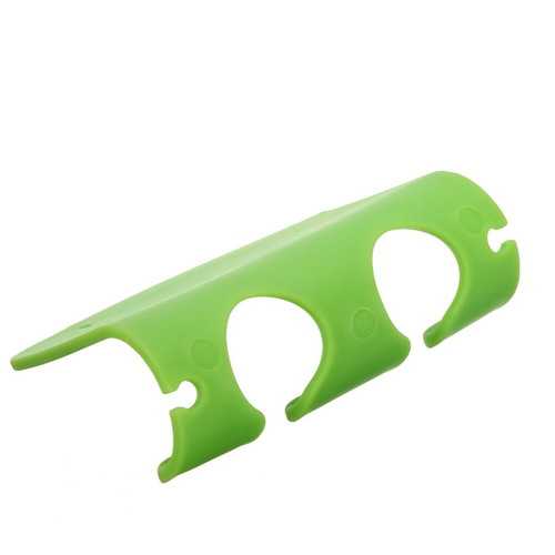 Boomray CC 758 Adhesive Cable Organizer - Multifunctional Desktop Cable Management Clip (Green) - Perfect for Home Office, Computer Desk & TV Wire Organization