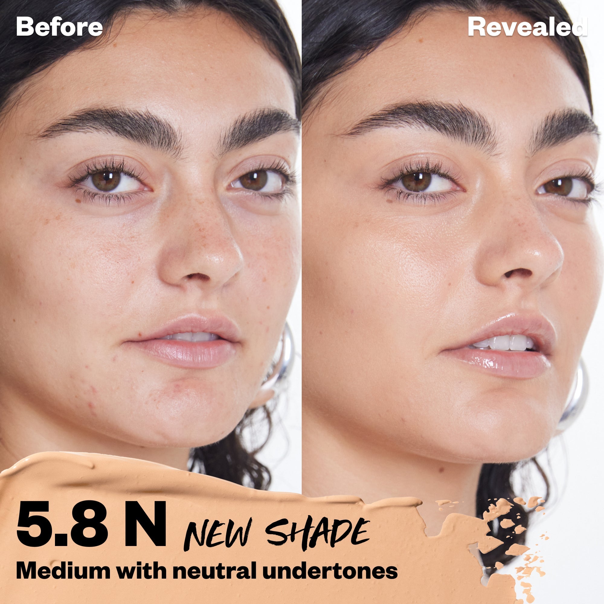 Revealer Super Creamy Brightening Concealer with Caffeine & Hyaluronic Acid - Full Coverage Under Eye Concealer for Dark Circles, Wrinkles & Blemishes - Perfect for Daily Makeup & Professional Use