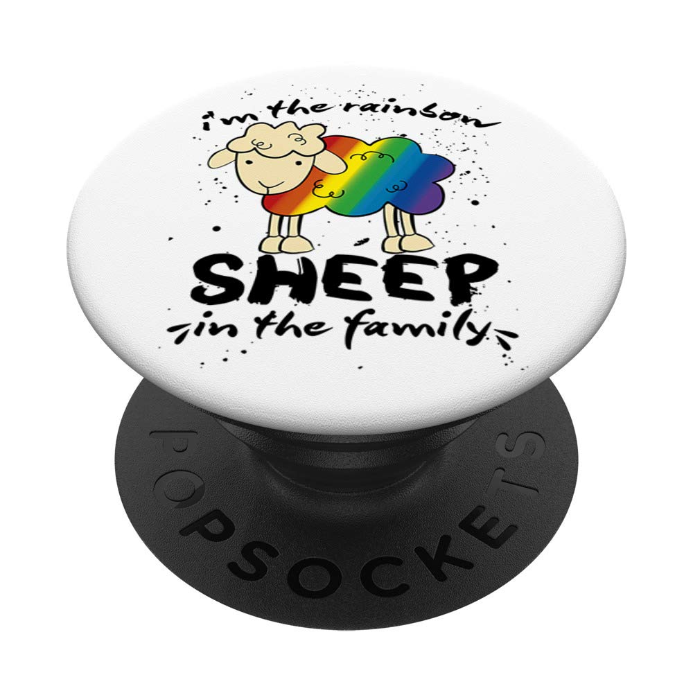 I'm The Rainbow Sheep - Funny LGBT Pride T-Shirt for Gay Lesbian Bisexual & Transgender - Perfect for Pride Parades, LGBTQ Events & Ally Support