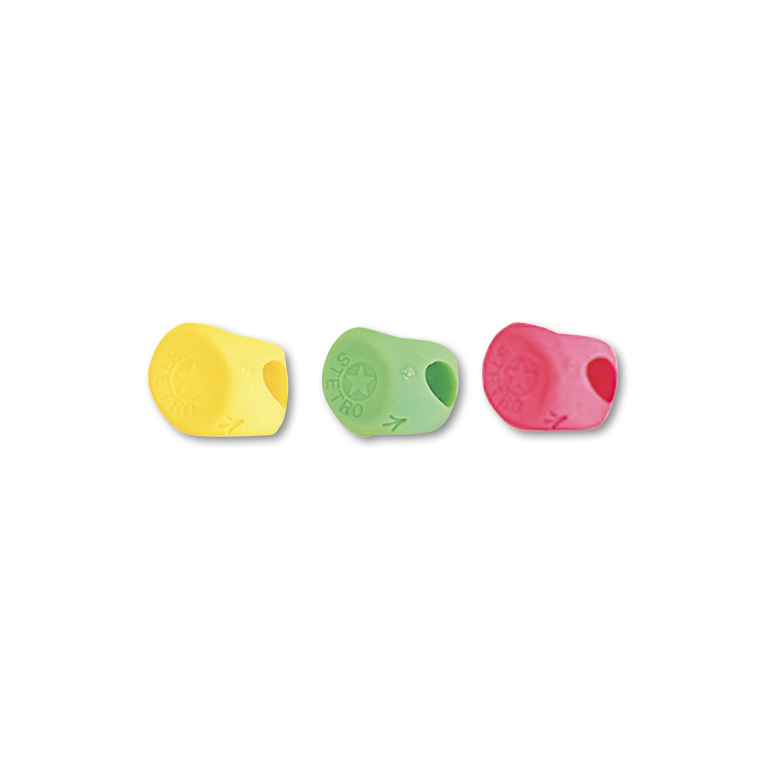 Moon Pencil Grips for Kids - Ergonomic Writing Aid for Handwriting Practice, Perfect for Preschoolers & Special Needs (Set of 6) - Improve Pencil Control & Reduce Hand Fatigue During Homework & Art Projects