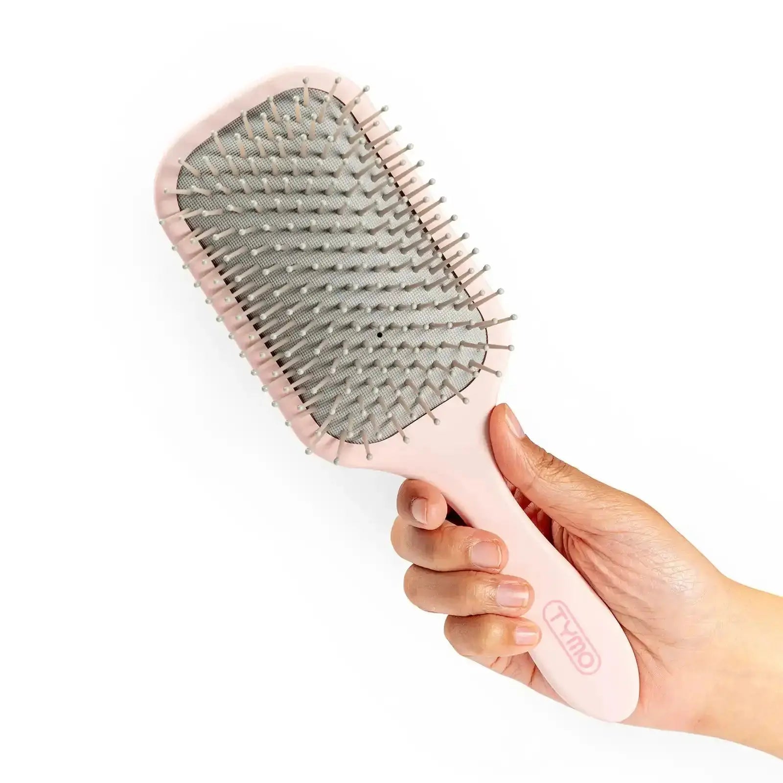TYMO Paddle Hair Brush for Detangling & Styling - Smooth & Shine (Pink) - Perfect for Home, Travel & Salon Use