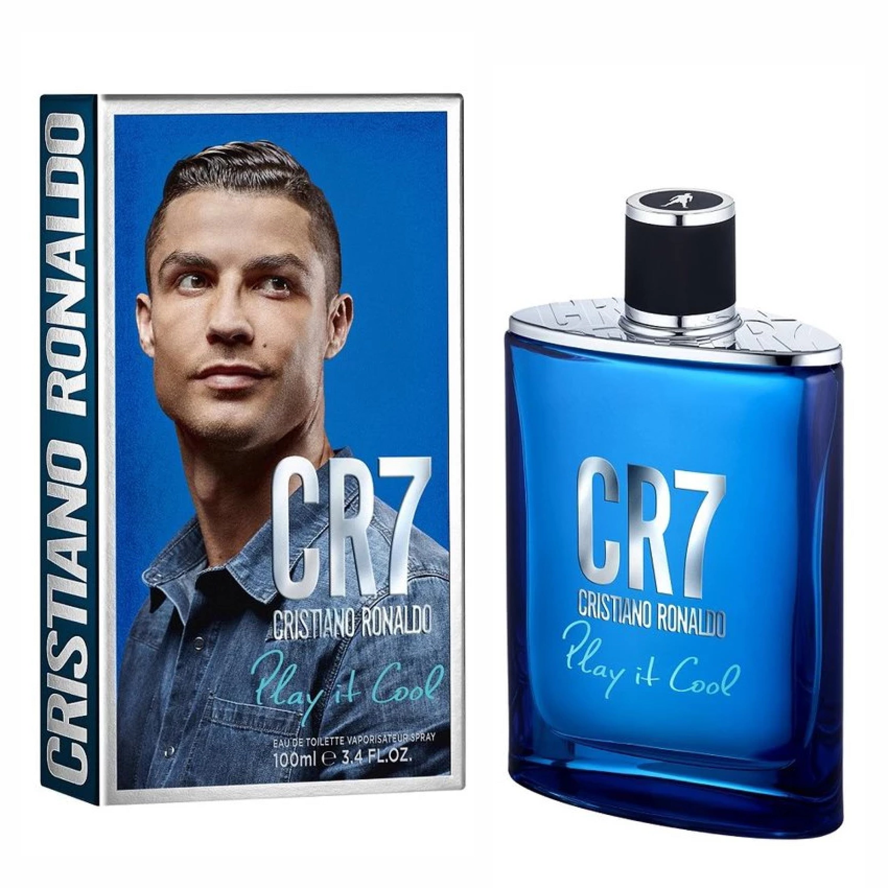 Cristiano Ronaldo CR7 Play It Cool 100ML EDT Spray for Men | Fresh & Masculine Cologne | Perfect for Daily Wear & Special Occasions