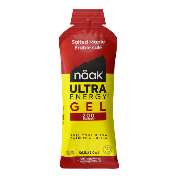 Naak Ultra Energy Gel - Natural Endurance Fuel for Runners & Athletes - Fast-Acting Energy Boost for Marathon, Cycling & Workouts