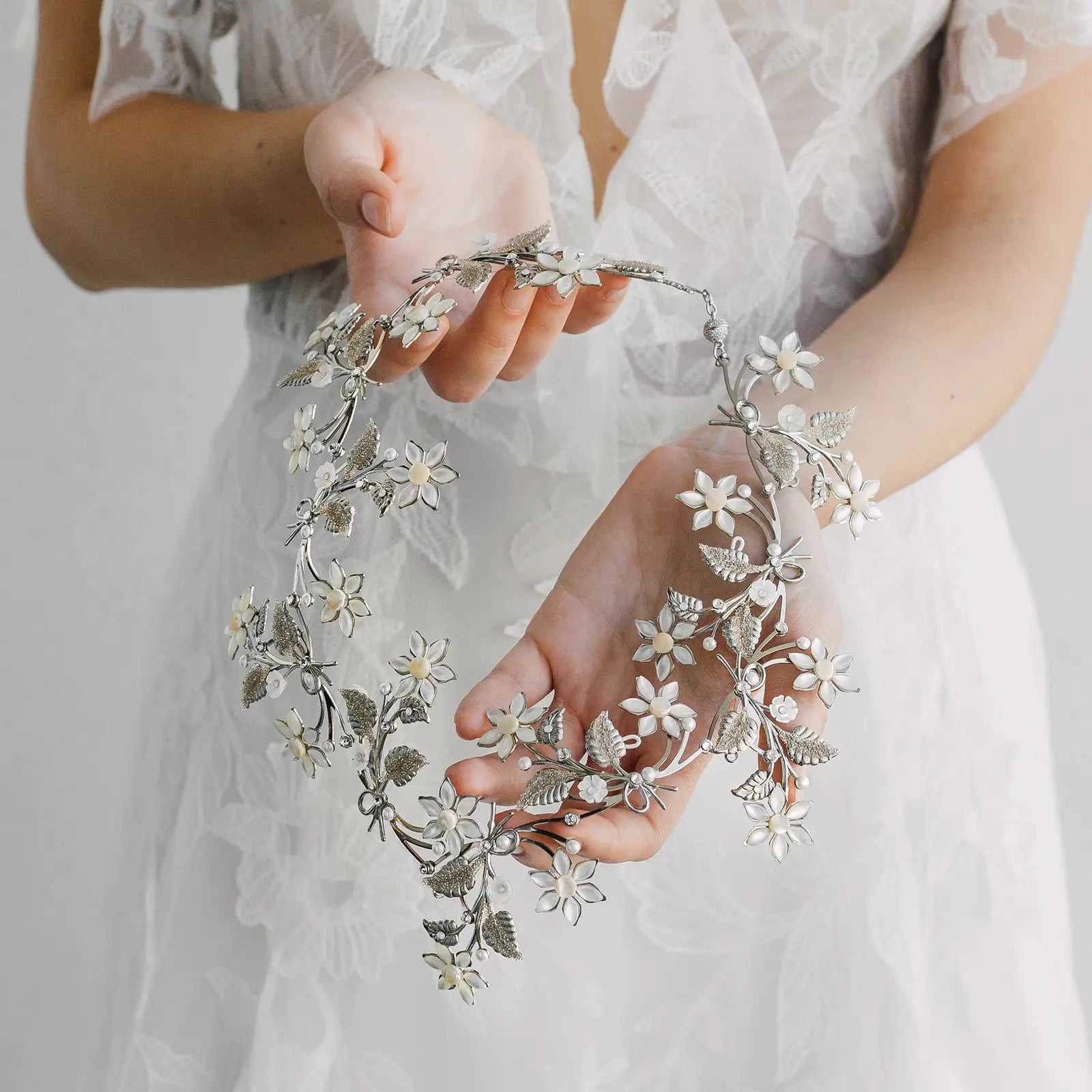 Loretta Halo Headband - Elegant Rhinestone Hair Accessory for Women & Girls | Perfect for Weddings, Parties, and Everyday Wear