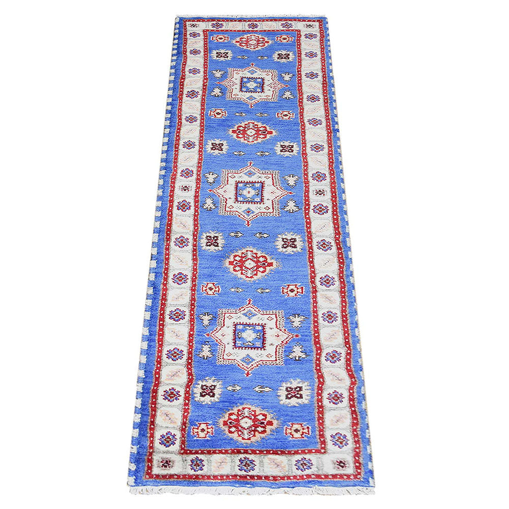 Handmade Afghan Rug - Premium Hand Knotted Wool Carpet for Living Room, Bedroom & Home Decor | Traditional Oriental Design | Durable & Soft Floor Covering