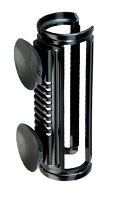 Sera Double Suction Cup Holder for 23mm Diameter - Secure Mount for Aquarium Glass, Fish Tank Accessories, Shower Caddies & Kitchen Organizers