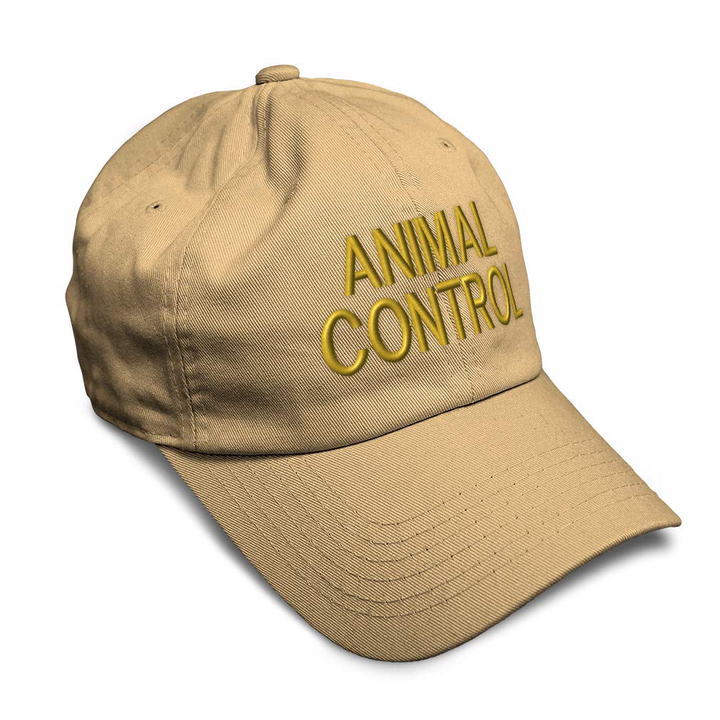 Soft Cotton Baseball Cap with Animal Control Investigate C Embroidery - Funny Pet Lover Dad Hat for Men & Women - Perfect for Dog Walking, Vet Visits & Animal Shelter Volunteering