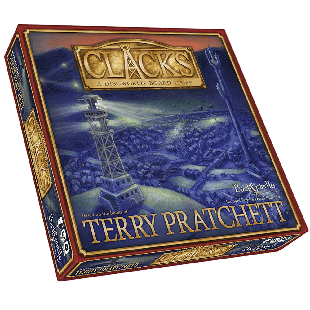 Discworld Clacks Board Game - Fast-Paced Strategy Game for Adults & Teens | Perfect for Family Game Nights & Strategy Enthusiasts