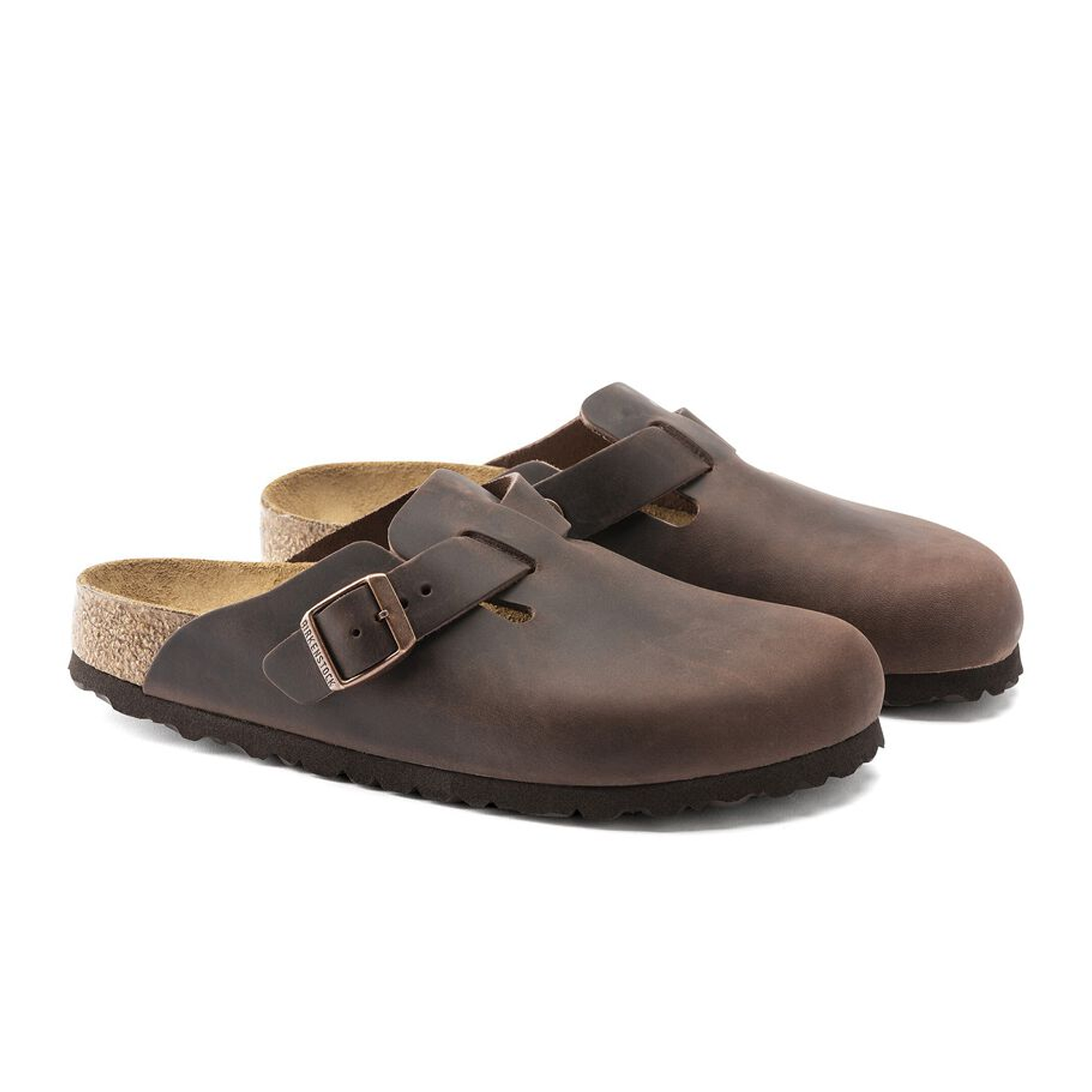 Birkenstock Boston Clog Unisex - Habana Oiled Leather Comfort Shoes | Perfect for Home, Office & Casual Wear