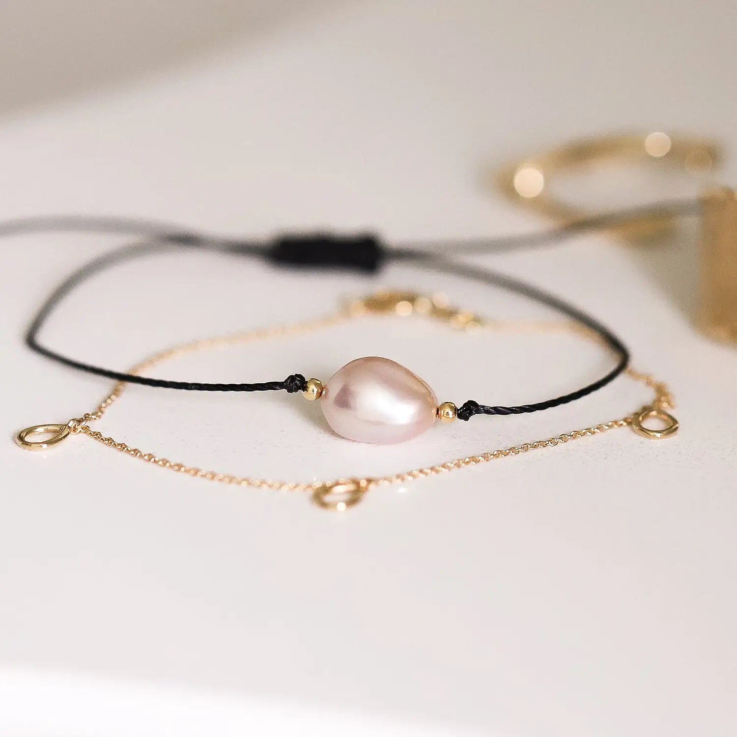 Sofia Perla 14K Yellow Gold Bracelet for Women - Elegant Pearl Jewelry Gift for Birthday, Anniversary & Special Occasions