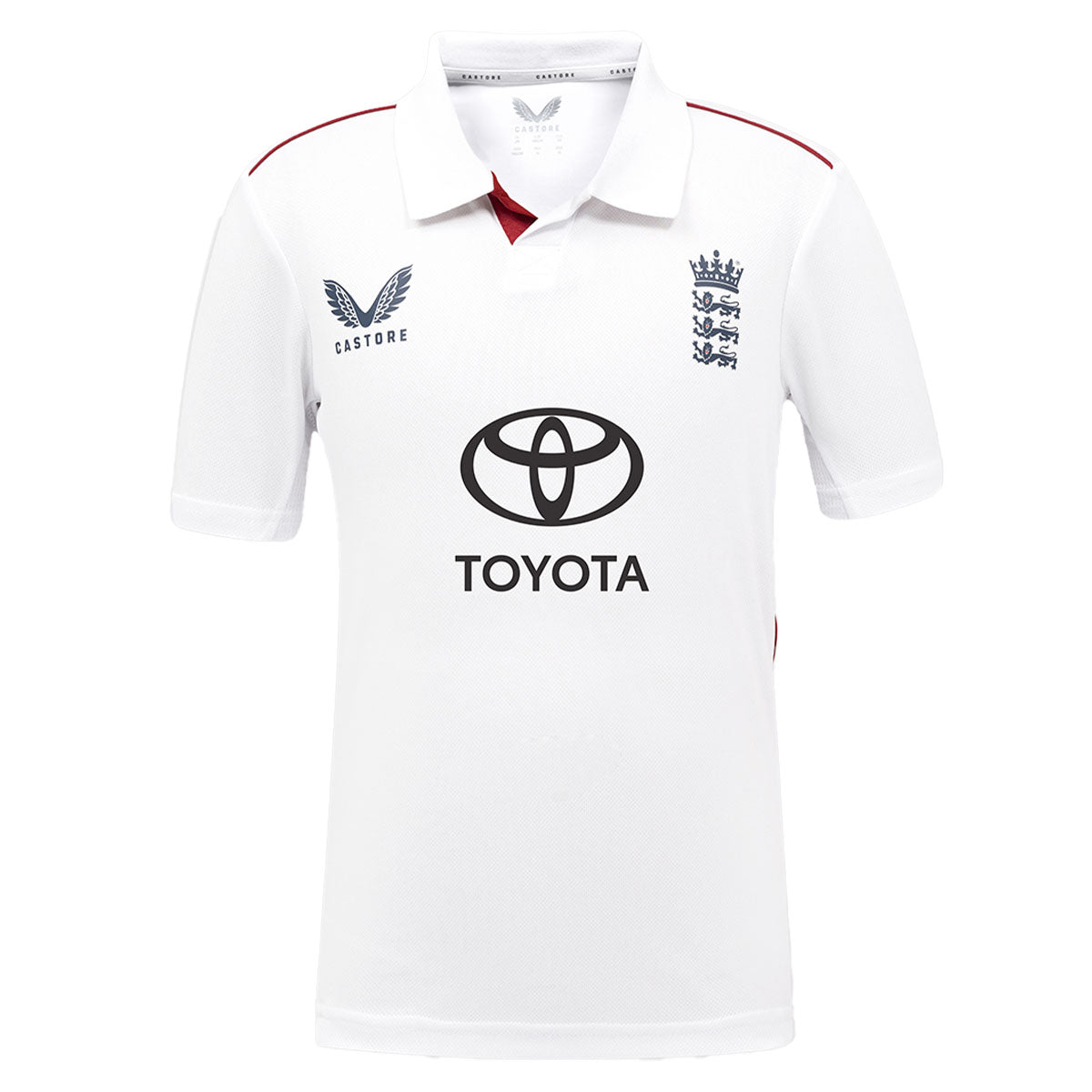 ECB Limited Edition Ashes Replica Short Sleeve Junior Cricket Shirt - Perfect for Cricket Matches, Sports Events & Fan Collections