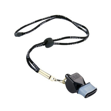 FOX 40 Classic CMG Whistle with Breakaway Lanyard - Loud Safety Whistle for Referees, Coaches, Sports, and Outdoor Emergency Use