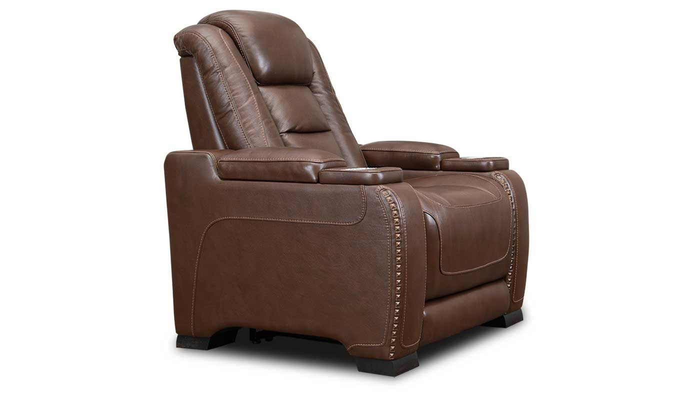 Premium El Patron Recliner Chair - Ergonomic Leather Reclining Sofa with Lumbar Support - Perfect for Living Room, Home Theater & Man Cave Relaxation
