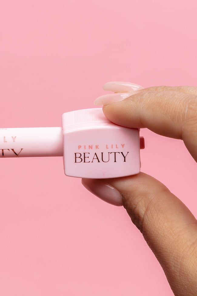 Pink Lily Beauty On Point Multi Pencil Sharpener - Dual Hole Design for Colored & Cosmetic Pencils - Perfect for Makeup Artists & Students - Final Sale