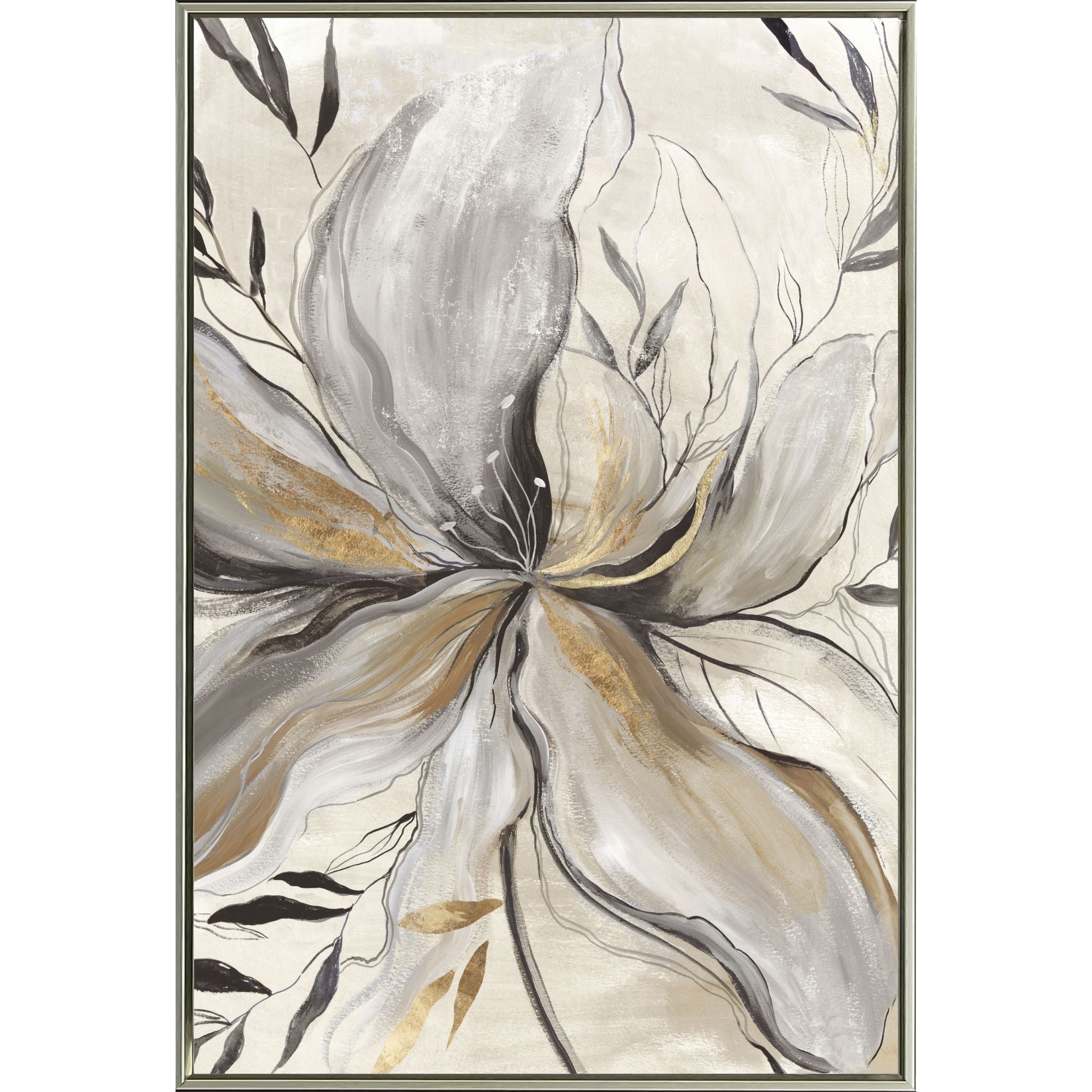 Breezy Landscape III Canvas Wall Art - 45 x 30 Inches Modern Nature Painting for Living Room, Bedroom & Office Decor