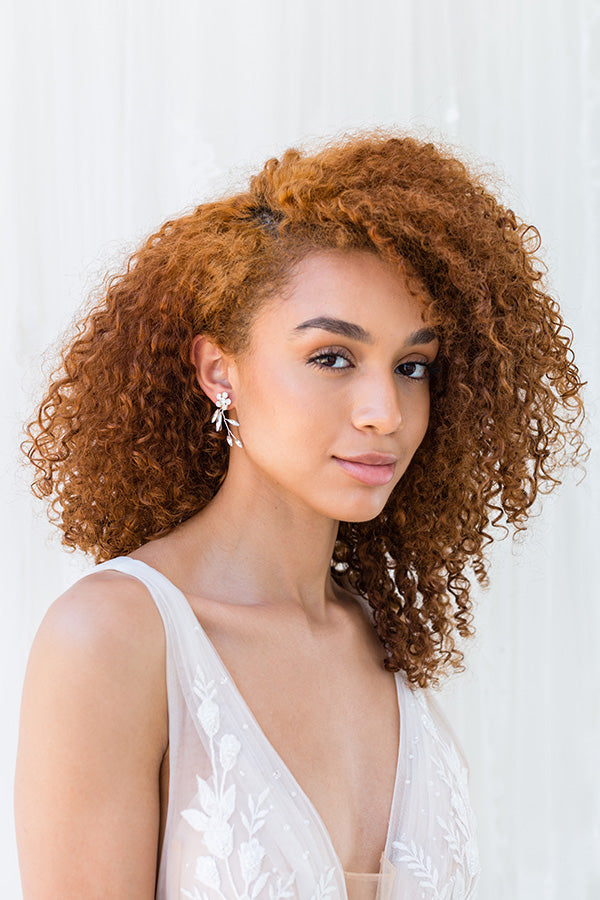 abella earrings for women - elegant gold hoop earrings, stylish and lightweight - perfect for parties, weddings, and everyday wear