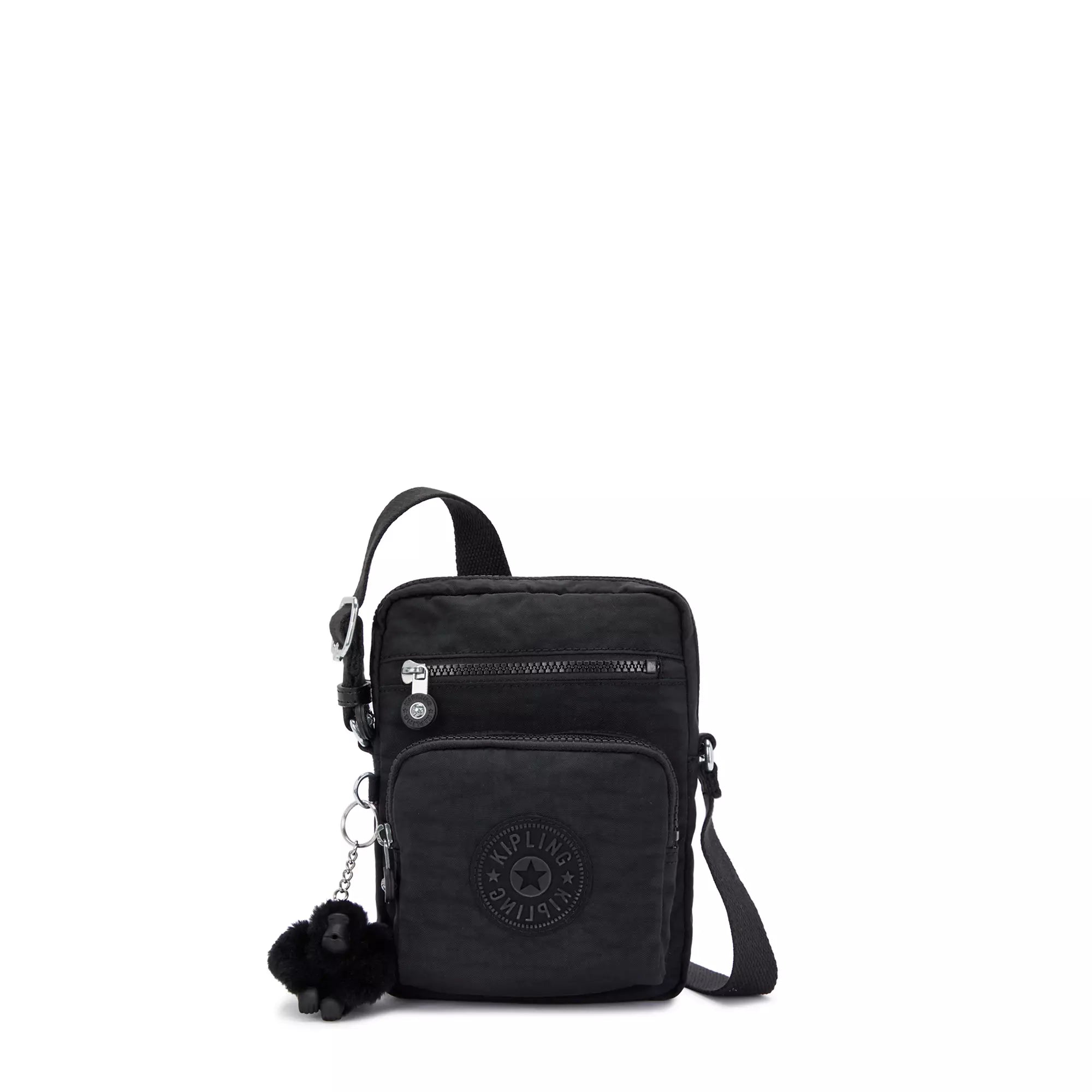 Kipling Gunne Crossbody Bag for Women - Lightweight & Durable Black Shoulder Purse with Adjustable Strap, Perfect for Travel, Work & Everyday Use