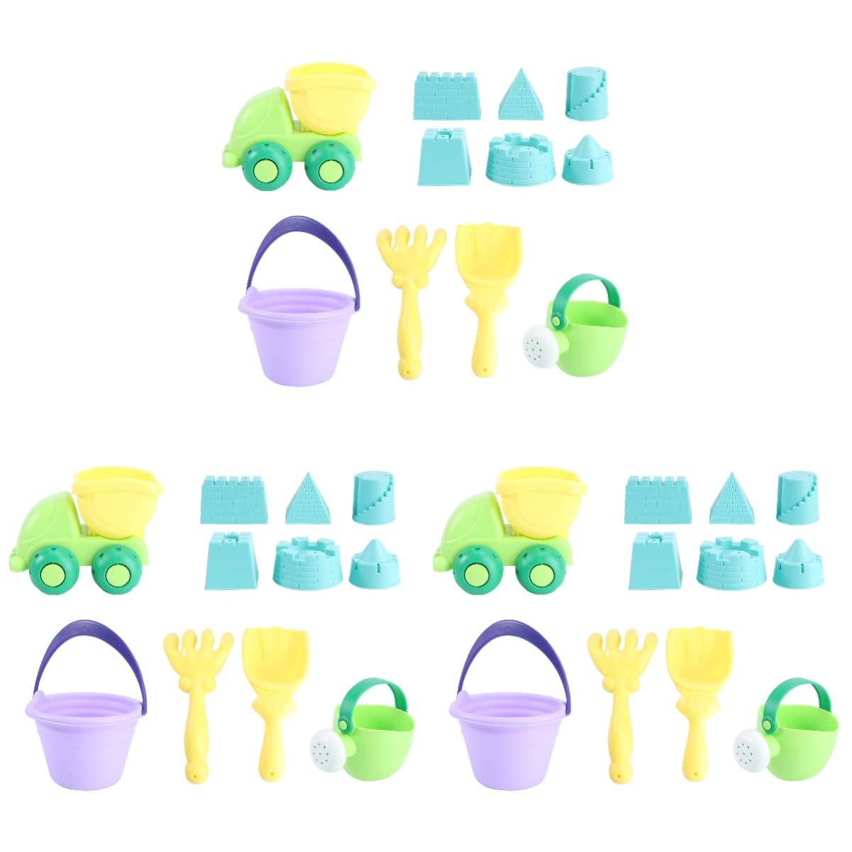 TOYANDONA 33-Piece Kids Beach Toy Set - Sandcastle Building Kit with Shovels, Buckets & Molds - Perfect Summer Sand Toys for Toddlers & Children (Ages 3-8) - Great for Beach Vacations, Backyard Play & Outdoor Activities
