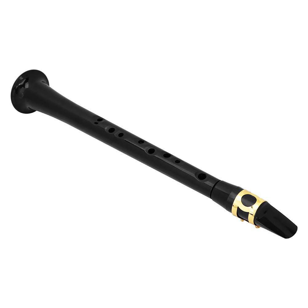 Portable Pocket Bb Saxophone - Mini Saxophone with Carrying Case | Perfect for Travel, Street Performance & Music Practice