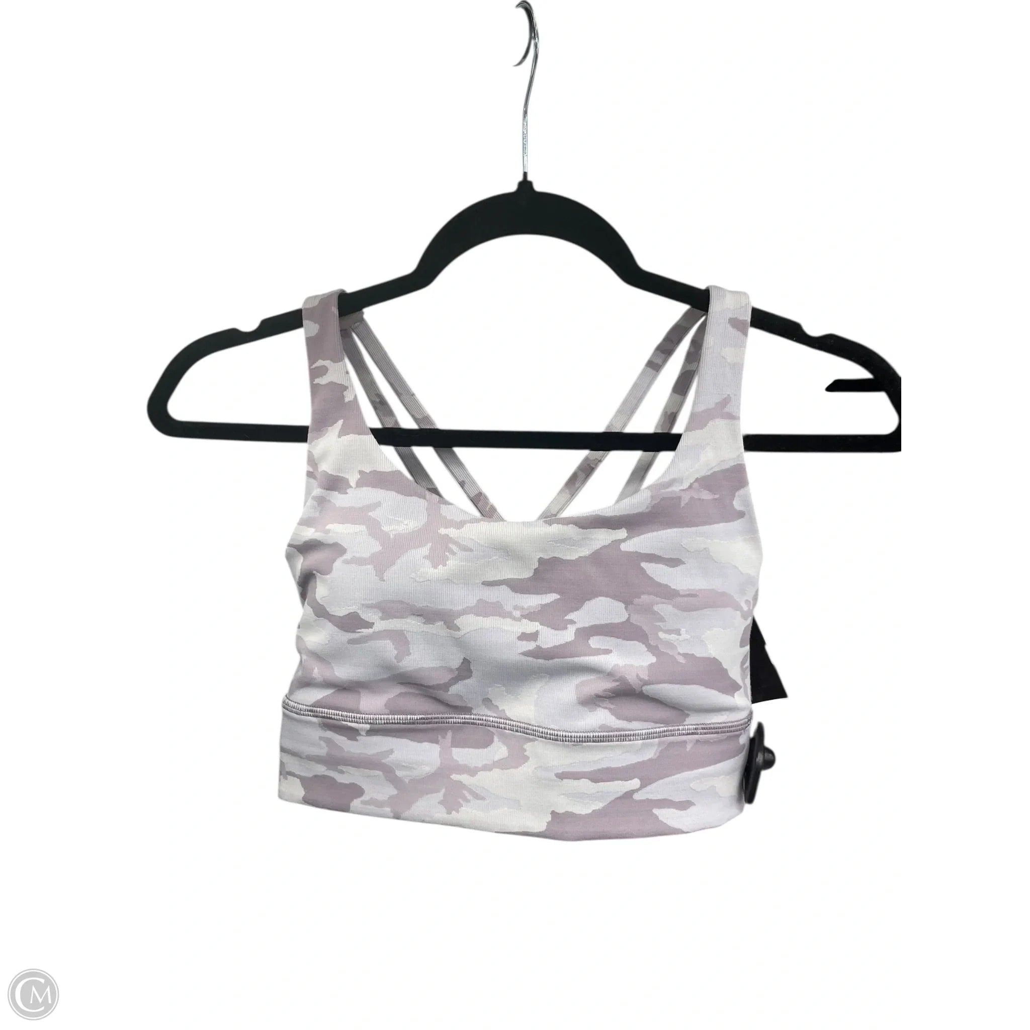 Lululemon Grey Athletic Sports Bra Size 6 - High Support Workout Top for Running, Yoga & Gym