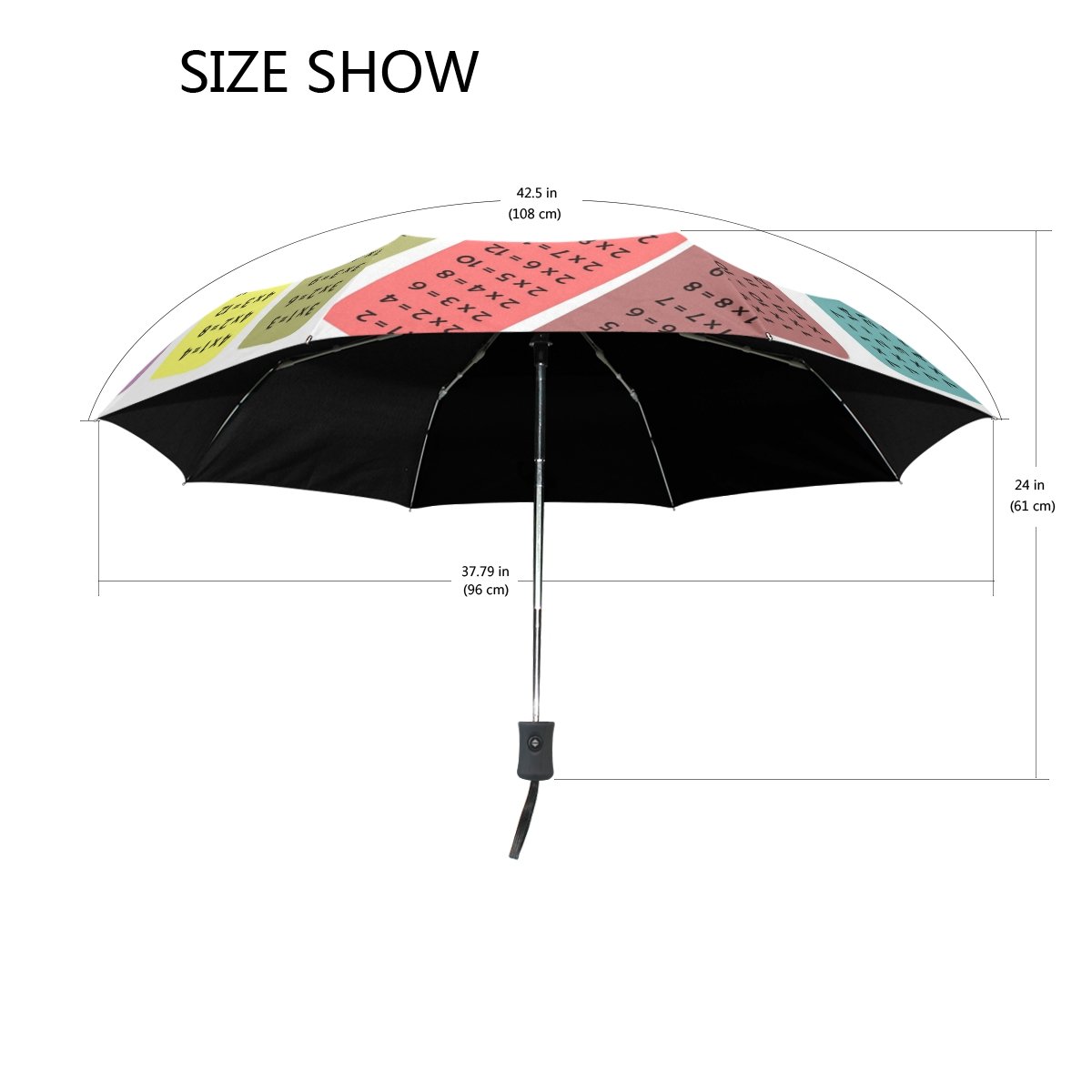 Premium Husky Watercolor Print Anti-UV Umbrella - Automatic Open/Close - Sun Protection for Outdoor Activities, Beach, Travel & Daily Commute